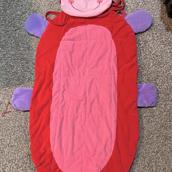 Stephen Joseph Ladybug Backpack with Nap Mat and Pillow. Perfect for preschool. - Picture 5 of 10